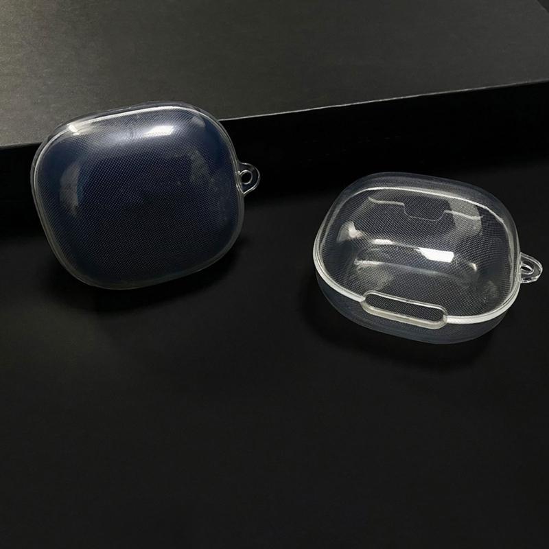 Clear Small Earbud Case Shockproof Protective Cover Flexible Small Protections Case Storage Case for Earphone P40i