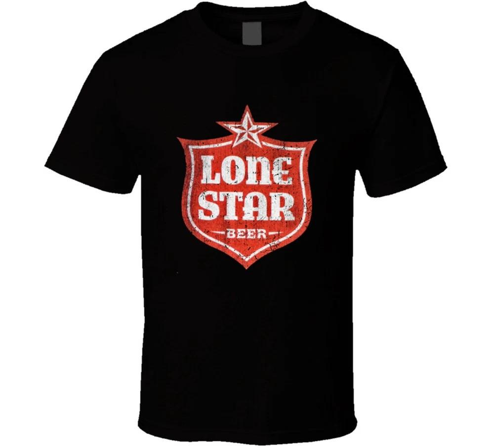 Lone Star Beer Cool Popular Food Drink Restaurant Brand Logo Gift T Shirt S
