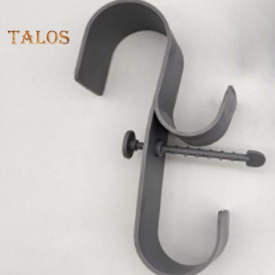 Pool Leaf Skimmer Net Holder Pool Pole Hanger Easy To Install Adjustable Telescopic Pool Pole Hook Hanger Tool