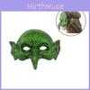 Máscara Realista de Bruxa Verde Para Halloween Páscoa Carnaval Festa Máscara Adereço