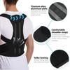 Adjustable Back Brace Posture Corrector Belt For Women & Men Lumbar Support Shoulder Support For Improving Scoliosis