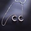 Premium French Diamond Wave Ear Clips Earrings Women'S Niche Cold Wind Versatile Temperament Earrings