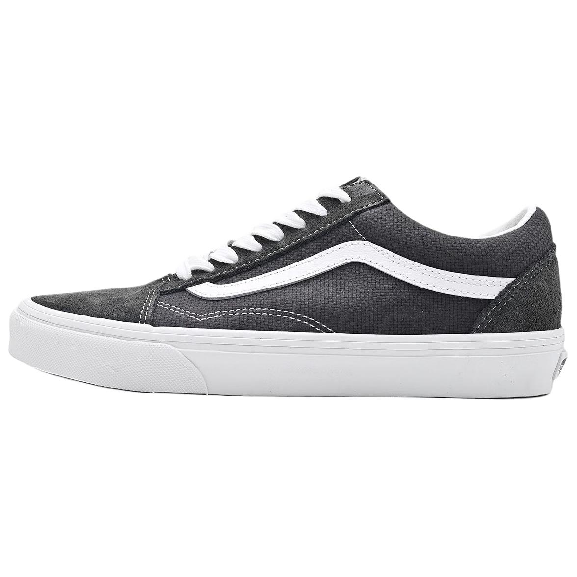 Vans Old Skool Дышащие Низкие Скейтбордические Кроссовки Унисекс Серые VN000ECDEMV 40