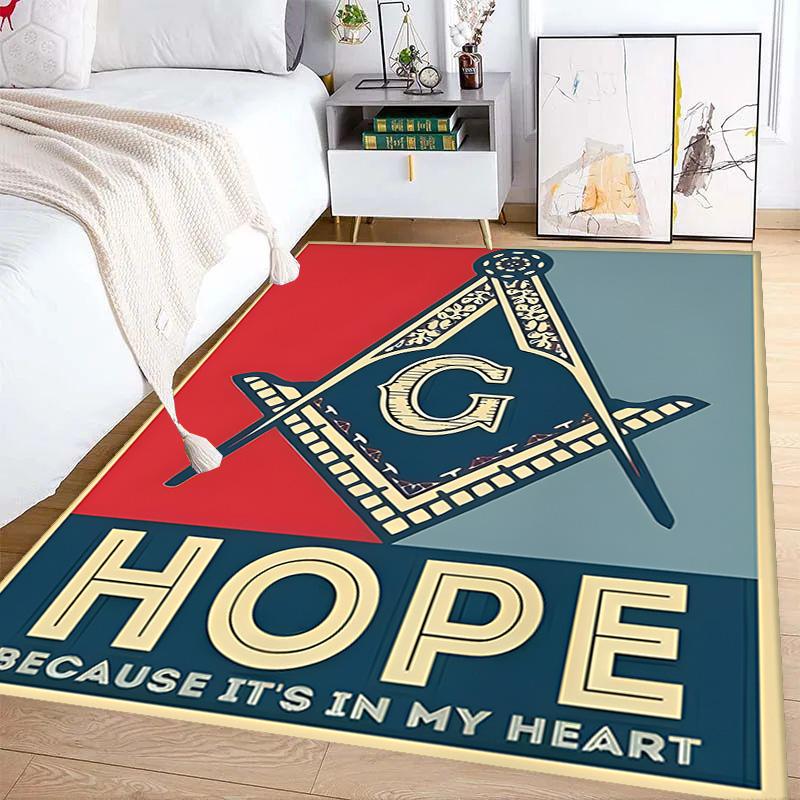 Esoteric Symbols Cosmic Harmony carpet Doormat Home Decor Protective pad Christmas gifts Fashion