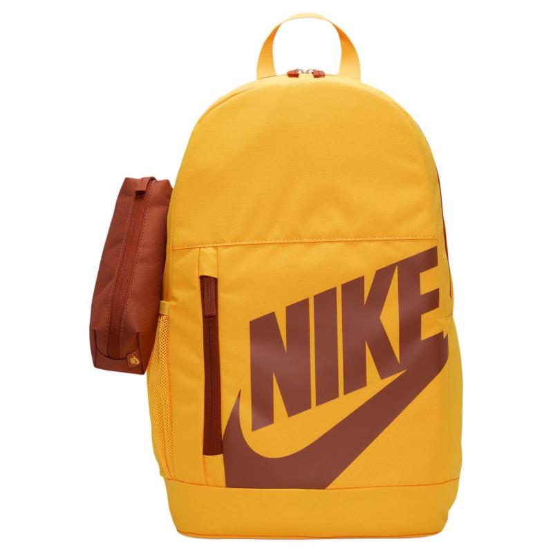 Nike Polyester Backpack Men's Orange Casual DR6084-845