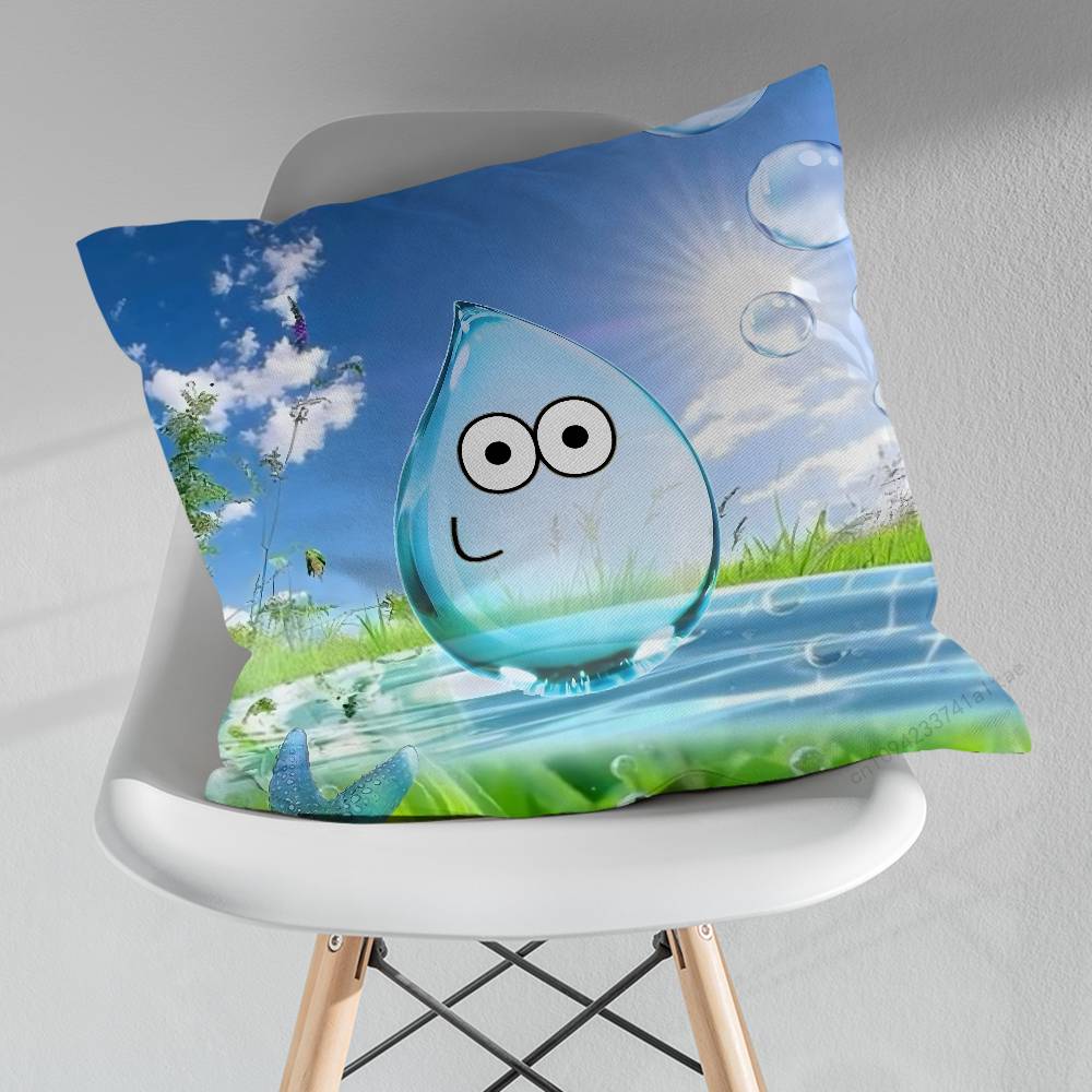 Nature Art FFrutiger Aero pillow over living room sofa cushion cover home decoration bedroom room bed pillow cover