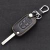 Leather Car Key Case Folding Keychain Holder Remote Cover Skin For Lada Sedan Largus Kalina Granta Vesta X-Ray Xray For Renault
