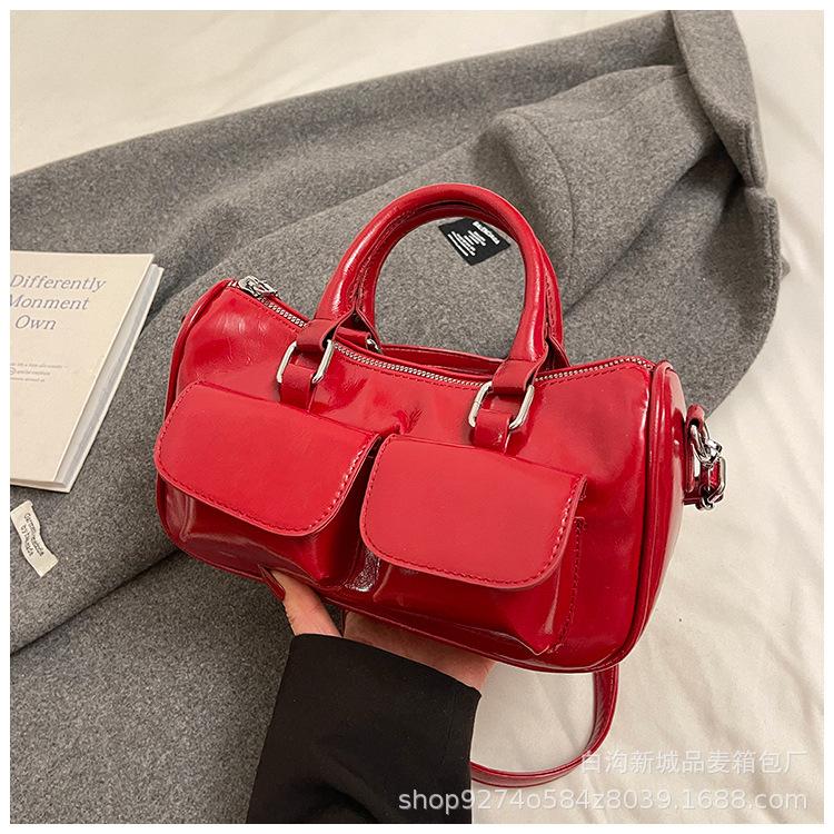 Premium niche bag women's autumn and winter retro 2025 new casual versatile messenger bag portable pillow bag