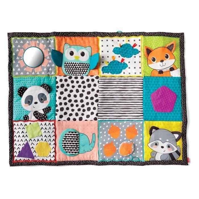 INFANTINO Tapis de jeu multi activités sensoriel Géant*