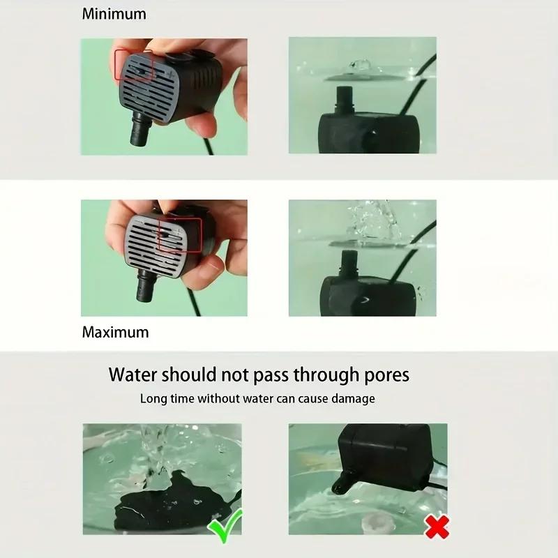 Vannfontene for kjæledyr Automatisk kattedrikkeskålfilter USB Elektrisk mute drikkedispenser for katter vannfilter