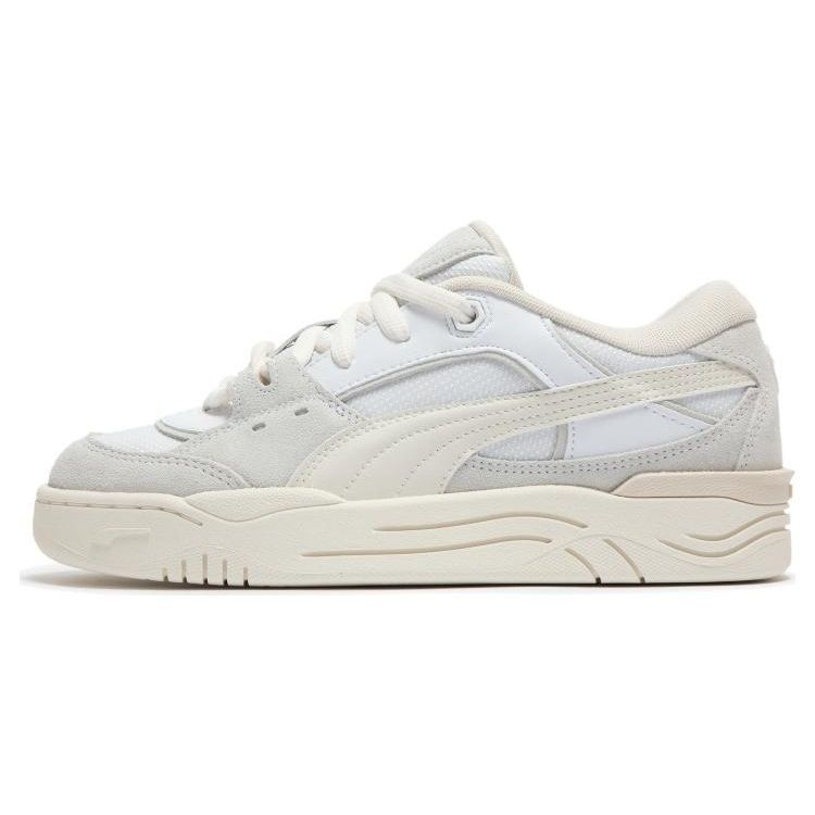 Puma 180 Round Toe Lace-Up Low-Top Sneakers Unisex sneakers White Gray 389267-16