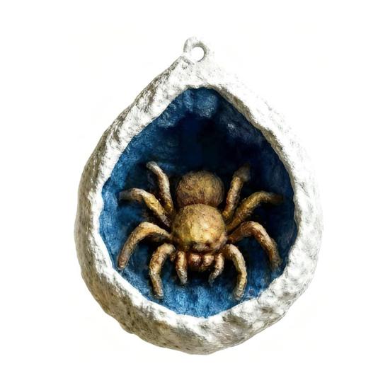 

Acrylic Animal Hanging Ornament Blue Faux Crystal Hole Squirrel Ladybug Bird Koala Opossum Spider Christmas Tree Hanging 2D Flat Decoration G