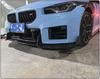 Carbon Fiber Body Kit for BMW M2 G87 (2023+): AD Style Front Lip, Rear Lip, Side Skirts.