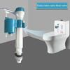 Silent Water Saving Toilet Fill Valve with Adjustable Water Level for G12 Bottom Inlet Cistern with Convenient Installation