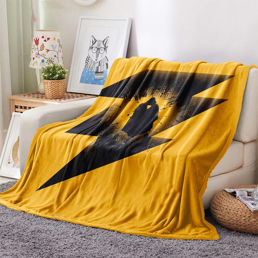 1 ks flanelová deka s potiskem mimozemšťanů a Země, Vysoká kvalita, Pohodlná pro všechna roční období, Domácí dekorace, Teplo a pohodlí, Perfektní jako vánoční dárky