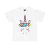 Cute Unicorn Face Graphic Tee Shirt