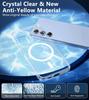 Anti Yellowing Clear Magnetic Case for Magsafe Samsung S25 S23 S24 Plus S22 Ultra S21 FE S24fe S25Ultra Shockproof Macsafe Cover