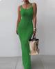 2026 European & American Women's Sleeveless Fitted Long Dress