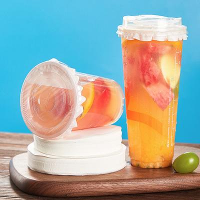 500 Pcs Disposable Drink Leak Proof Paper Splash Proof Coffee Paper Lids Takeout Packaing
