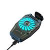 with Back Clip Portable Game Heat Sink With Blue Light Nine Fan Radiator  Watch Short Videos