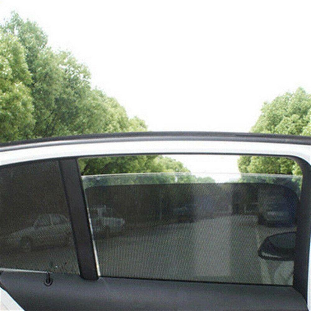 2PCS Summer Sunshade Sunscreen Sun Shade Sticker Mesh Film Windshield Net UV Protection