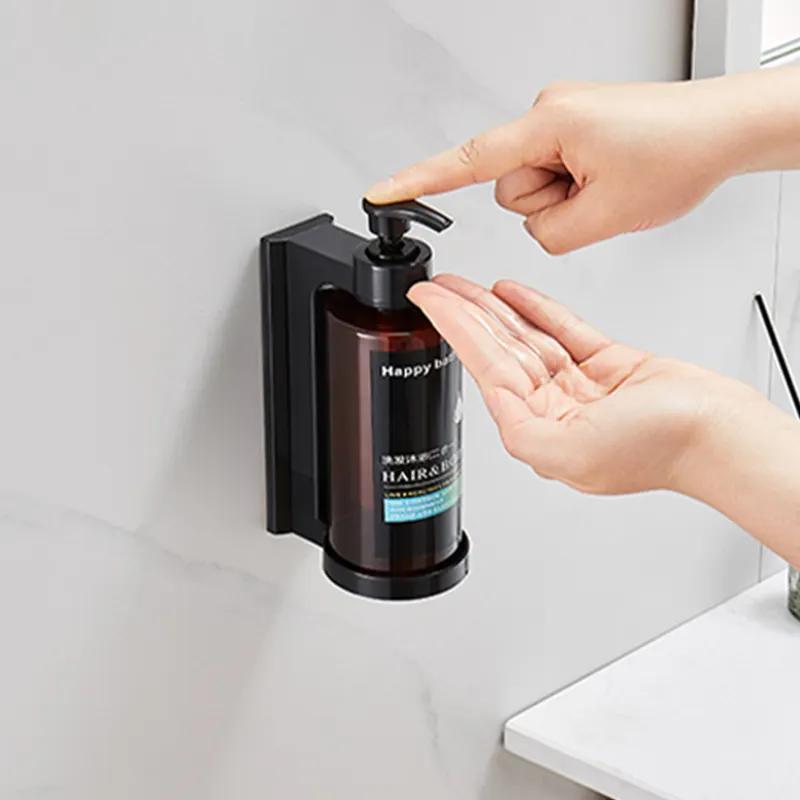 300ML Hotel Manual Soap Dispenser with Lock Single Double Triple Wall Mount Hand Soap Bottle Shampoo Shower Gel Dispenser
