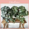Flower Silk Simulated Leaves Wall Art For Diy Home Decoration And Styling Event