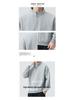 Men's Heavyweight Half-Zip Fleece Hoodie - 2025 American Style, Thickened Loose Fit, Trendy Casual Outerwear