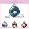 Trendigt Demon Slayer-halsband Med Tanjiro Och Shinobu Karaktärsdesign För Anime-fans