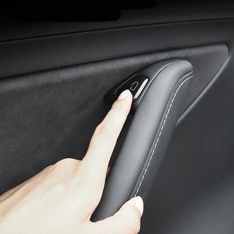 For Tesla Model 3 Y 11PCS Open Door Button Sticker Window Lift Switch Cover Trim Resin Protector Car Interior Accessories 2025