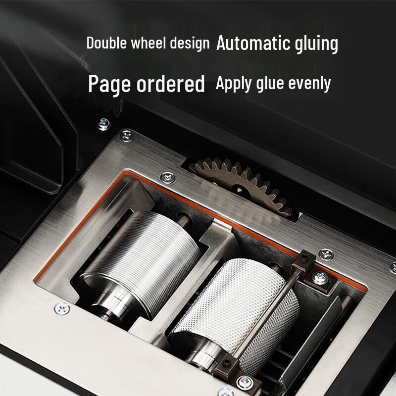 GEPAD Automatic Hot Melt Glue Binding Machine CN Plug (adapter Included)