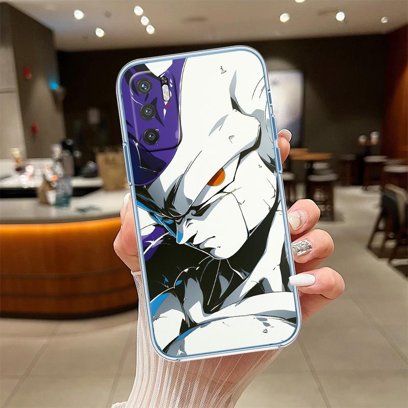 RE24 Dragon Ball Freeza Transparent Phone Case for Motorola Moto G7 G8 G9 G84 G85 G73 G24 G15 Z2 Play Power Plus