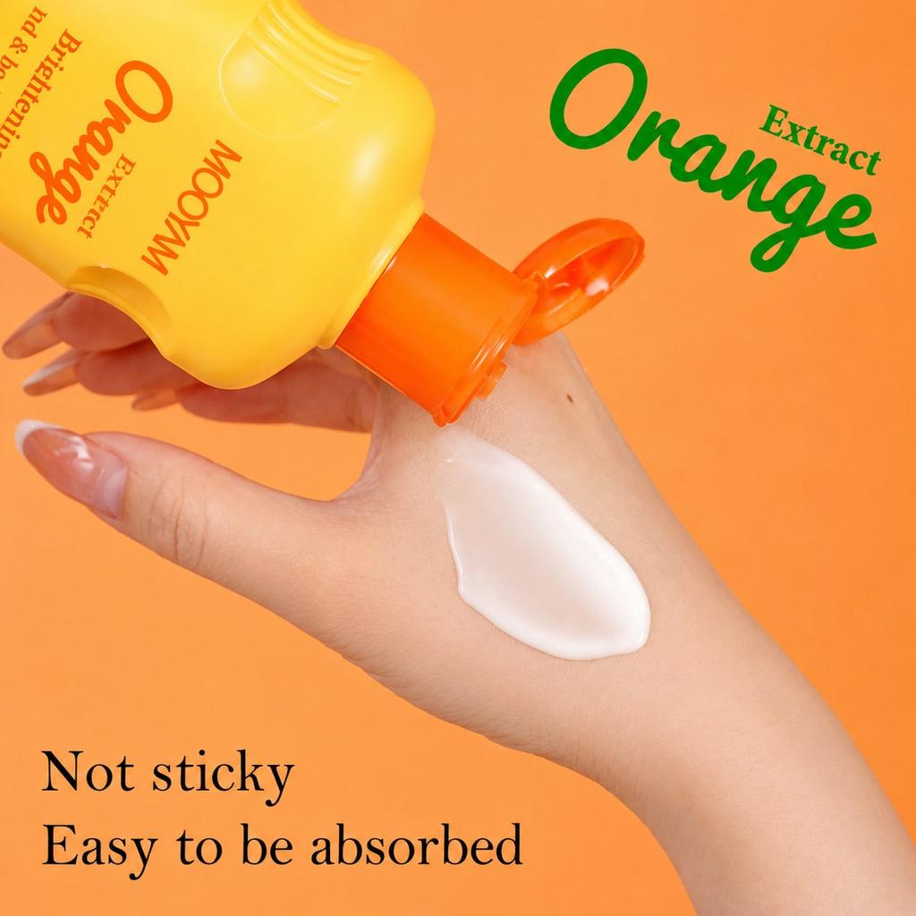 1 Bottle Vitamin C Moisturizing Body Lotion, Nourishing, Hydrating, Brightening Whole Body Care Crea