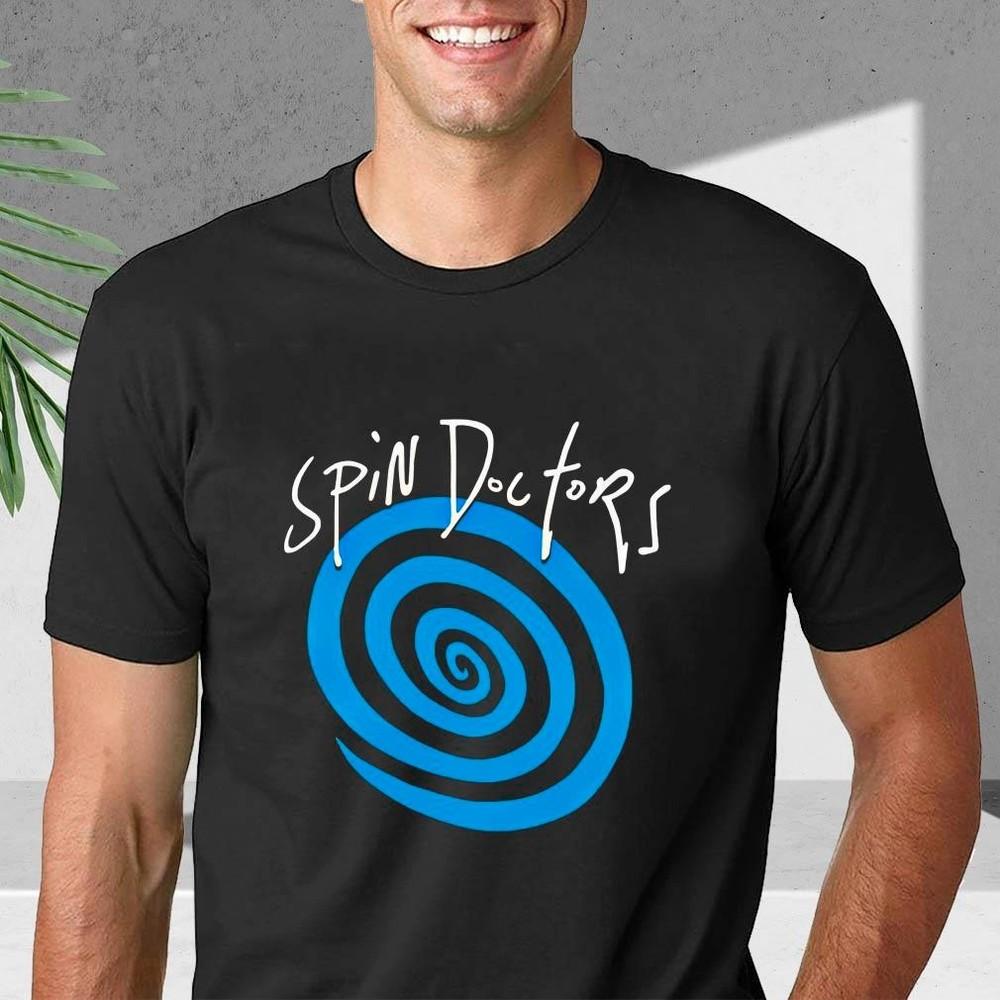 Spin Doctor Unisex Black T Shirt S-3XL Q8471 Unisex T-Shirt XXXL