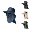 Outdoor Sun Protection Fisherman Hat With Large Brim For Men And Hiking Enthusiasts