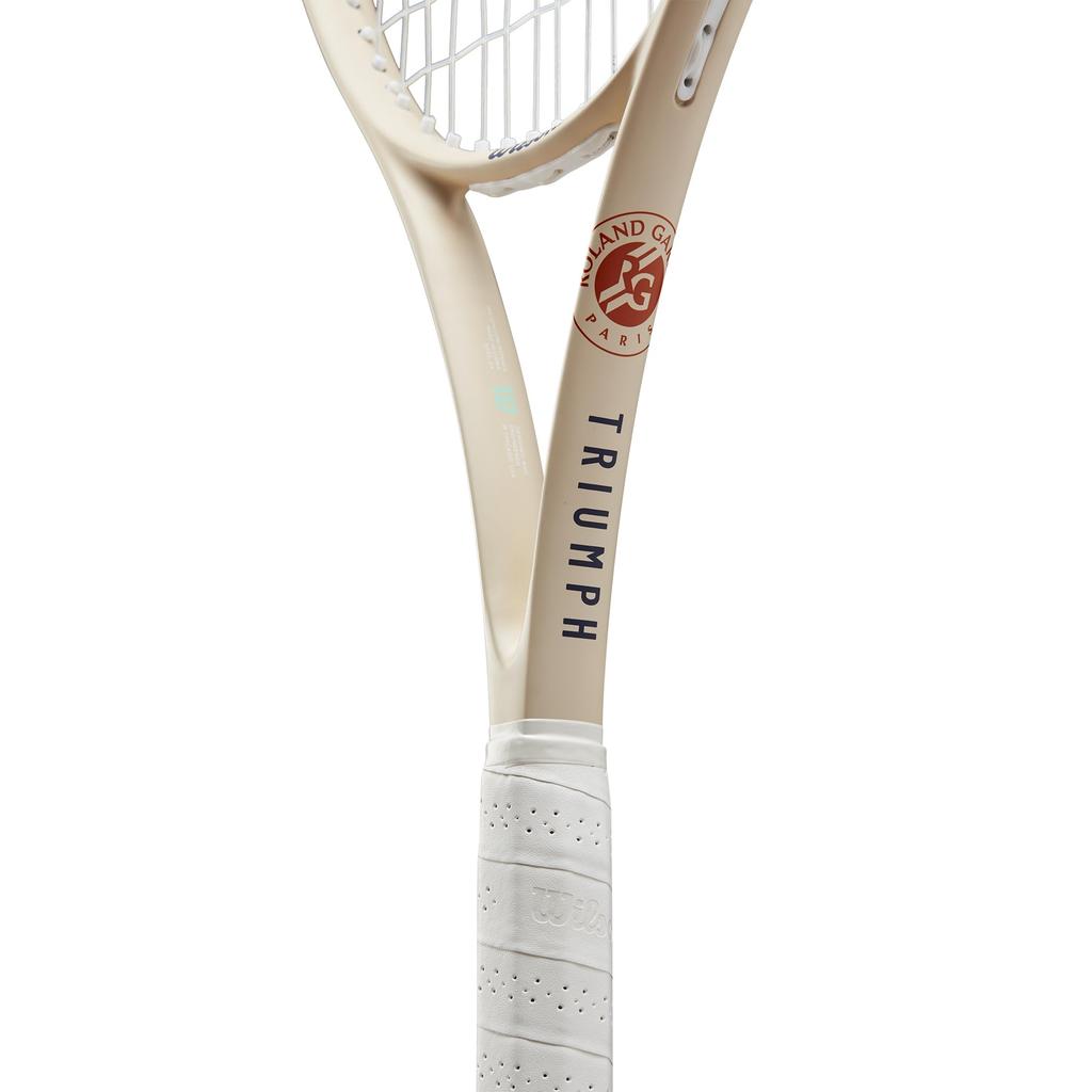 Wilson Harter Tennisschläger ausgeschlachtet Roland Garros Triumph Griffgröße 2 beige WR148510U2