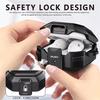 Armor Shockproof Case For Samsung Galaxy Buds 4 / Buds 4 Pro Earbuds Accessories Cover Switch Coque Capa Fundas