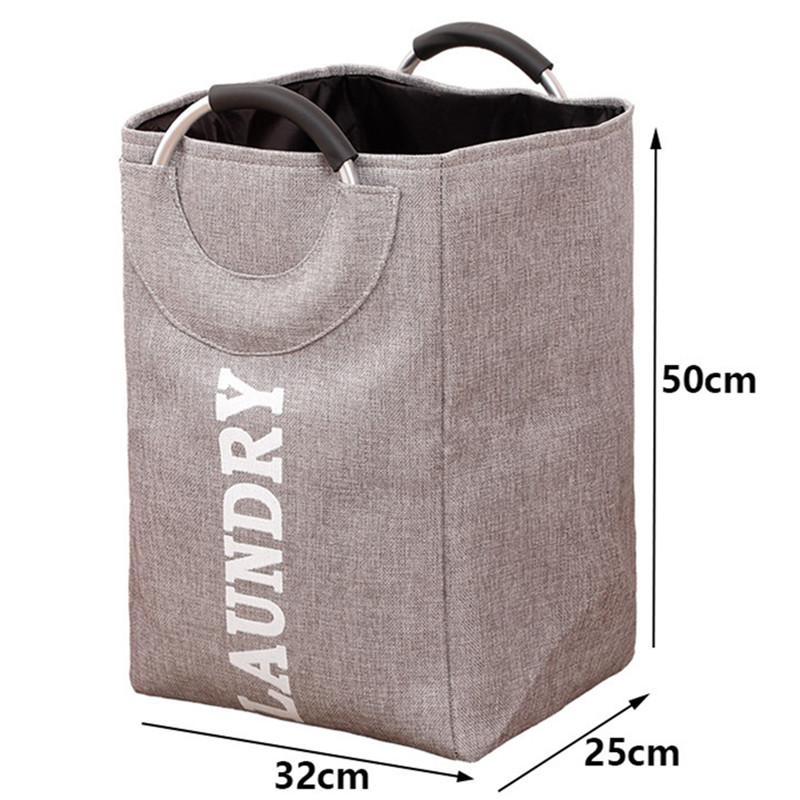 1 шт Большая складная корзина для хранения из ткани EVA для шкафа офиса спальни кладовки для игрушек для белья с ручкой 32 x 25 x 50cm 2760₽