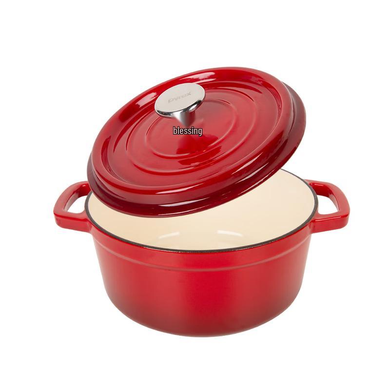 Pyrex Corning Chef Series Enamel Casserole