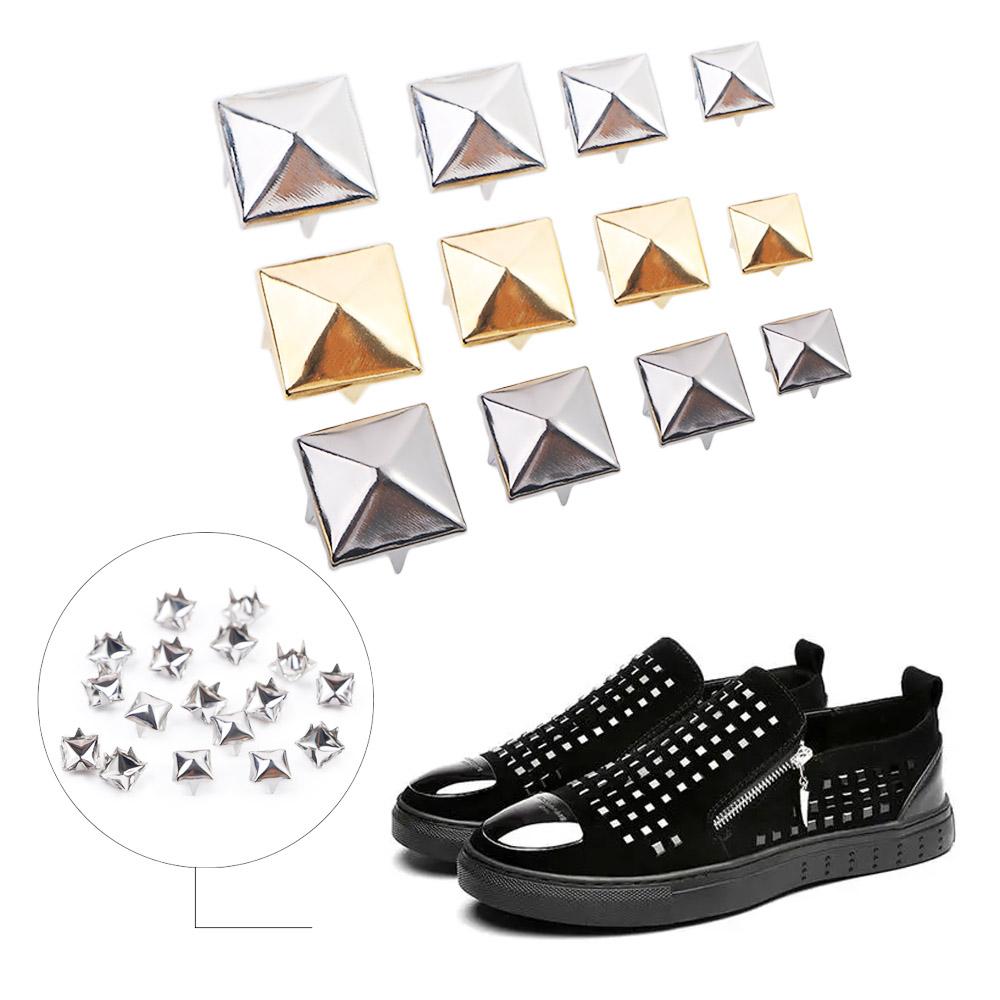 Hat,Bag,Clothes Quality Spikes Spots Nailhead Sewing Decor Square Rivets Garment Supplies DIY Studs