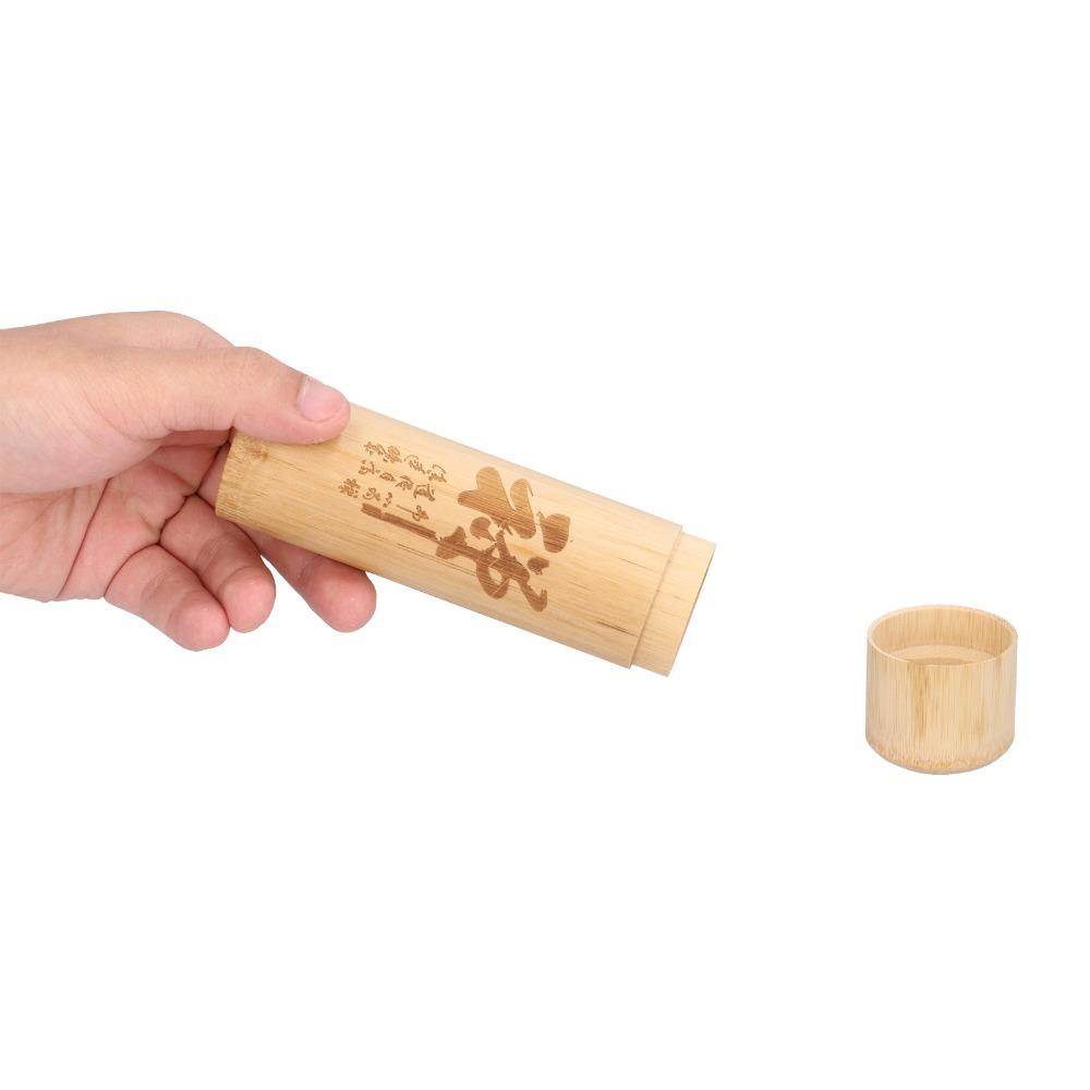 Premium Bamboo Tea Canister Loose Leaf Portable Tea Box Canister Tea Storage Container Tea Storage