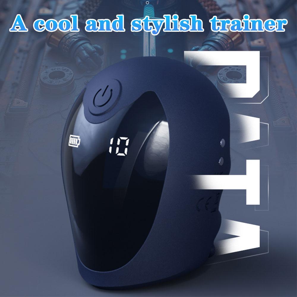 Jucării Sexuale Antrenament Penis Vibrator Bărbați Stimulator Masaj Gland pentru Întârzierea Ejaculării Masturbator Masculin cu Ciupire de Degete 18+