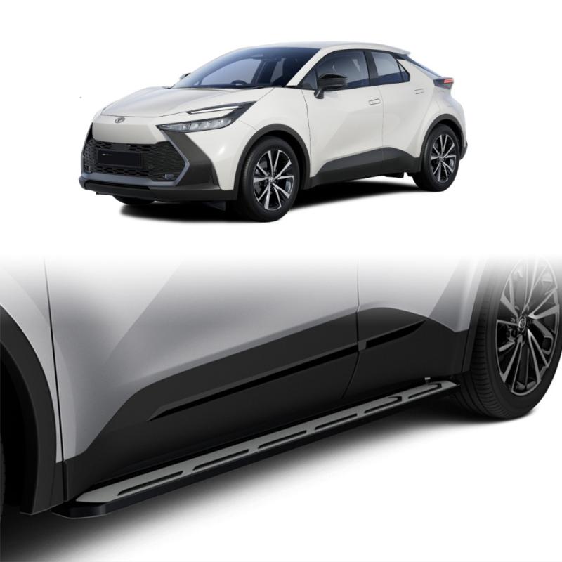 For Toyota CHR C-HR 2024 2025 ABS balck Side Door Body Molding Line Cover Trim Protector Exterior Decoration Accessories