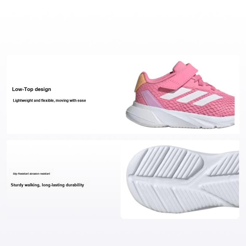 Adidas Duramo SL I Bliss Pink White Детские кроссовки Cloud-White Hazy-Orange IF6109 26