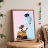 Disney Wall E And Eve Oil Paint Digital Painting Art Kit FillIn Painting Home Decor