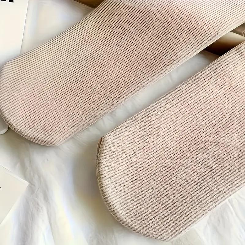 5 Pairs Women Winter Warm Socks Thick Soft and Warm Indoor Home Socks with Comfortable Plush Lining Snow Boots Ankle Socks