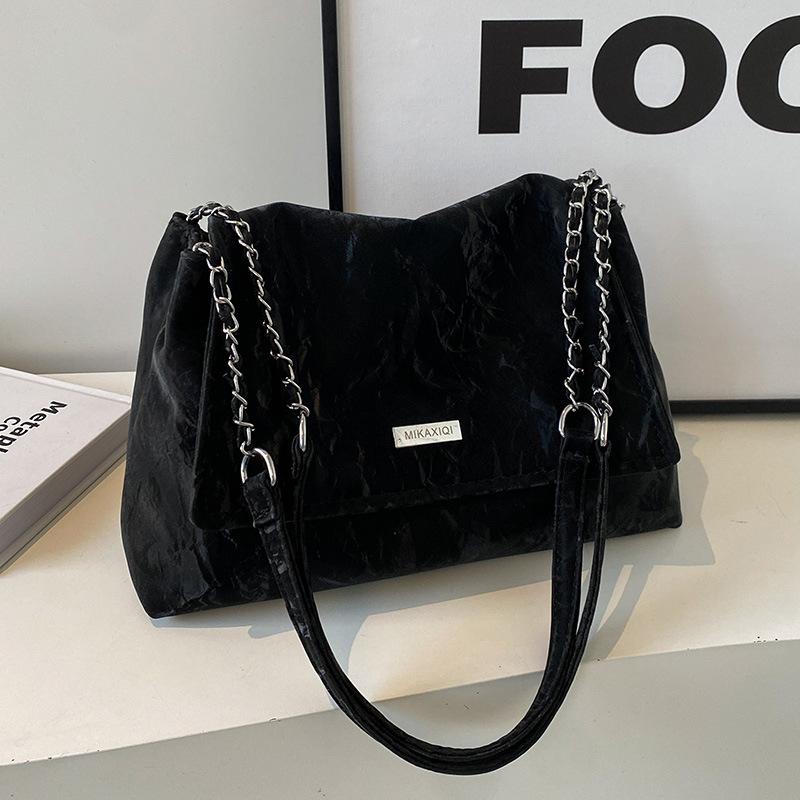 Premium Sense Simple Underarm Bag 2025 New Women's Bag Fashionable Large Capacity Shoulder Bag Trendy Versatile Messenger Bag