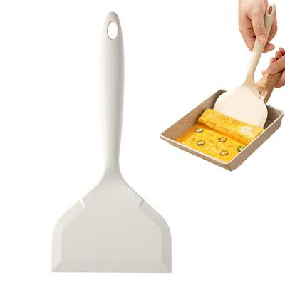 Σπάτουλα Σιλικόνης Φαρδύ Στόμιο Yuzi Κάψιμο Ομελέτα Τηγανίτες Ανθεκτική στη Θερμοκρασία Σπάτουλα Σιλικόνης Τροφίμων για Τηγανίτα