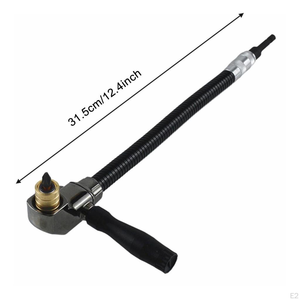 Drill Extension Right Angle Attachment Connection,Flexible,Holder,Woodworking Tool Adaptor