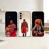 Basketball Michael J-jordan     Phone Case For Samsung S25,S24,S21,S22,S23,S30,Ultra,S20,Plus,Fe,Lite Black Shell